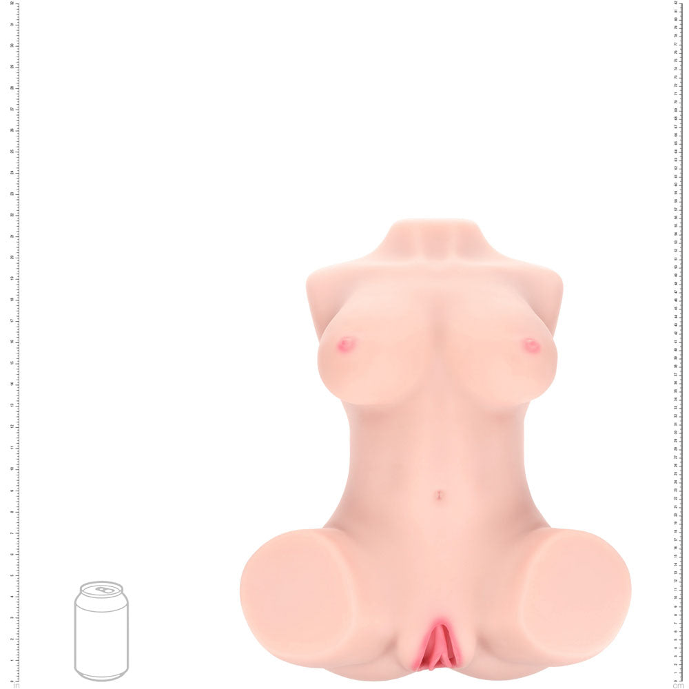 XKIN Ava Monroe Lifelike Torso Masturbator with Interchangeable Vagina Sleeves > Sex Toys > Sex Dolls > Premium