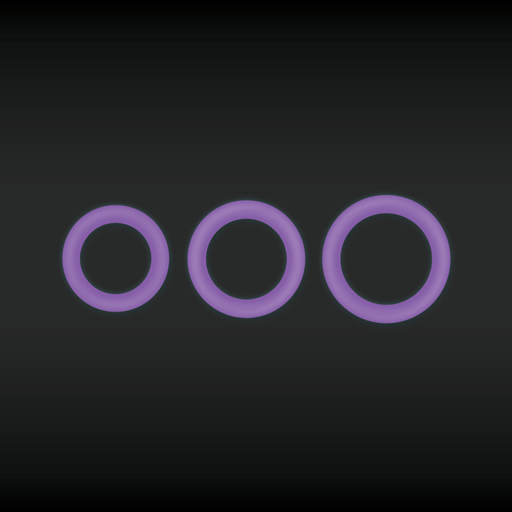 Firefly Halo (Purple) – Glow in the Dark 55 Mm Cock Ring > Cock Ring > Single