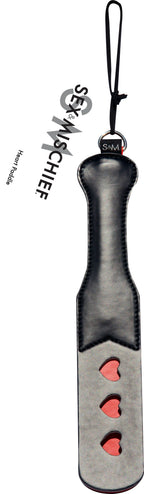 Sex And Mischief Heart Paddle – Split Surface Design Paddle > Bondage Gear > Paddles