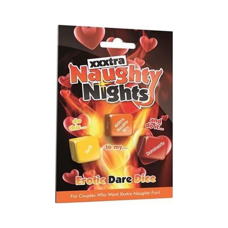XXXtra Naughty Nights Dice Set – Erotic Dice Game Accessory, Three Dice Set Secondary image
