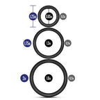 Performance VS4 Pure Premium (Black) – Silicone Cock Rings Set > Cock Ring > Sets