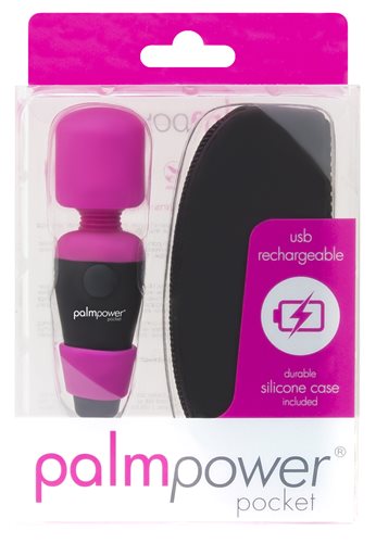 PalmPower Pocket Rechargeable – Travel-Sized Wand Vibrator > Sex Toys > Mini Massagers