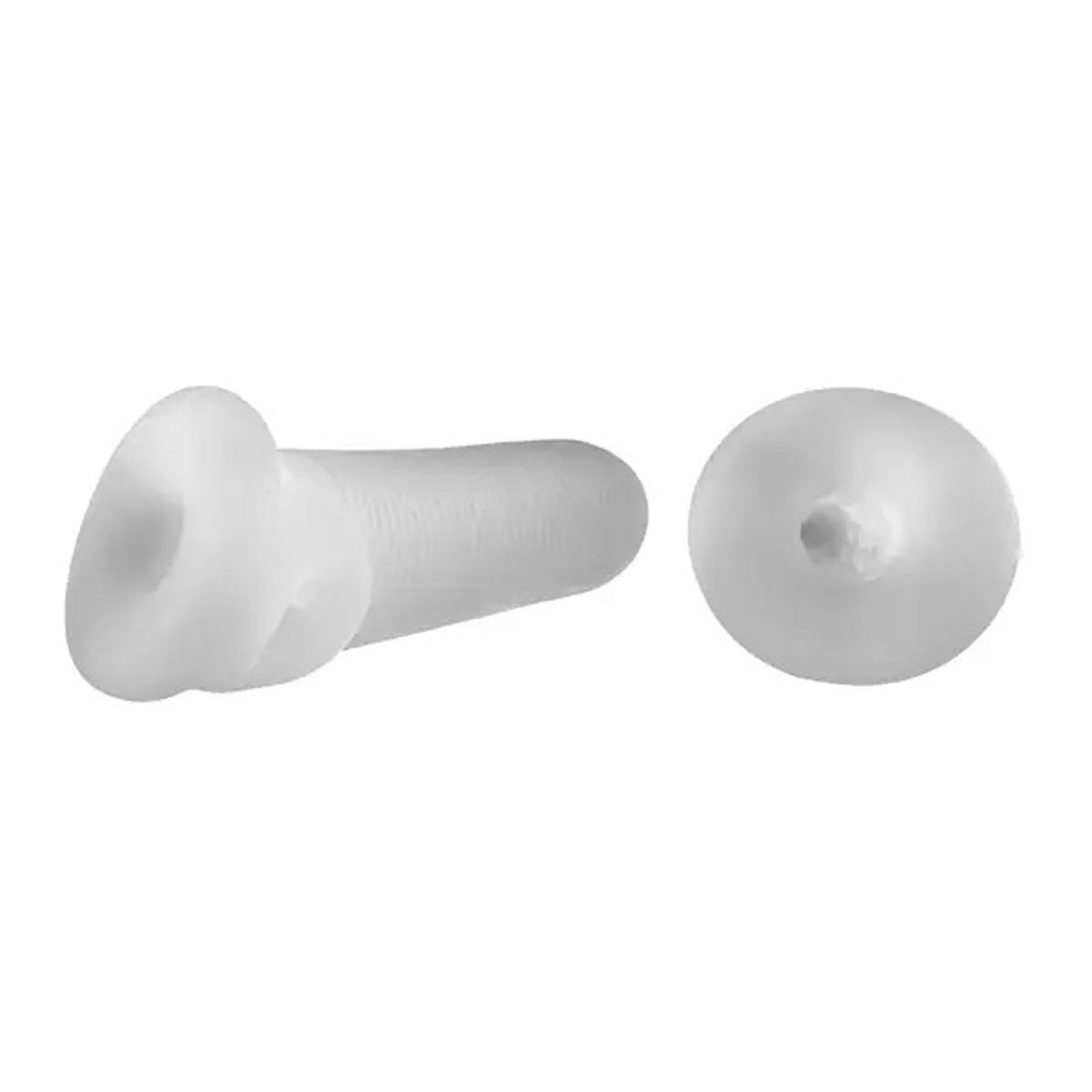Fat Boy Micro Rib Penis Sheath 5.5 Inch – Adding 0.7 Inches of Girth Clear > Sex Toys For Men > Penis Sleeves
