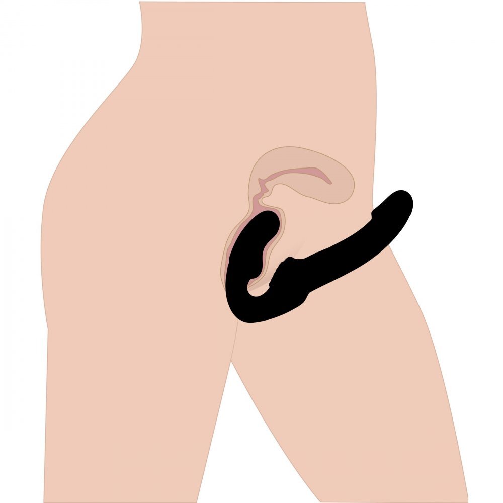 Strap U Revolver Strapless Strap On G Spot Dildo Silicone > Dildos > Strapless Strap Ons