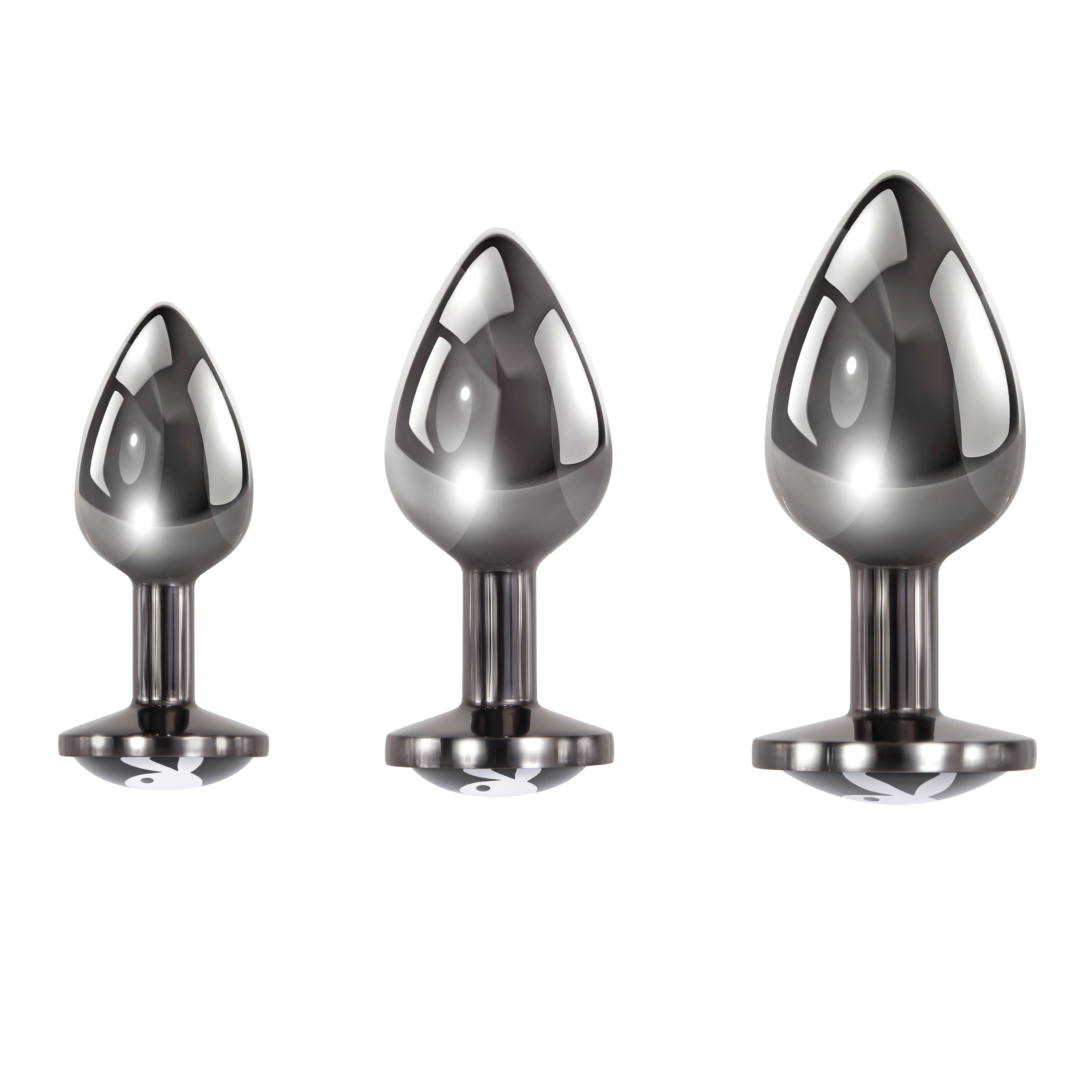 Playboy Pleasure PLEASURE 3 WAYS Anal Training Kit > Anal Range > Butt Plug Kits