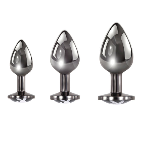 Playboy Pleasure PLEASURE 3 WAYS Anal Training Kit > Anal Range > Butt Plug Kits