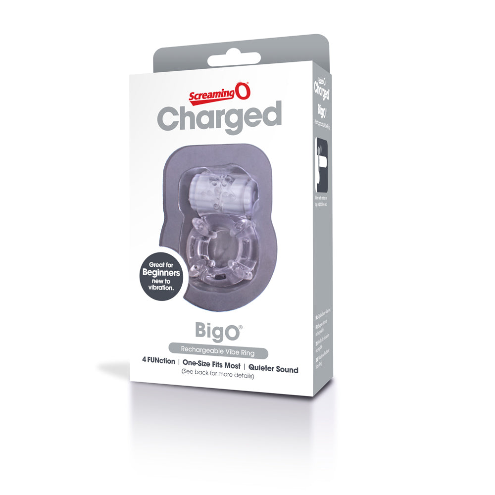Screaming O Charged BigO – Rechargeable Silicone Vibrating Cock Ring > Cock Ring > Vibrating