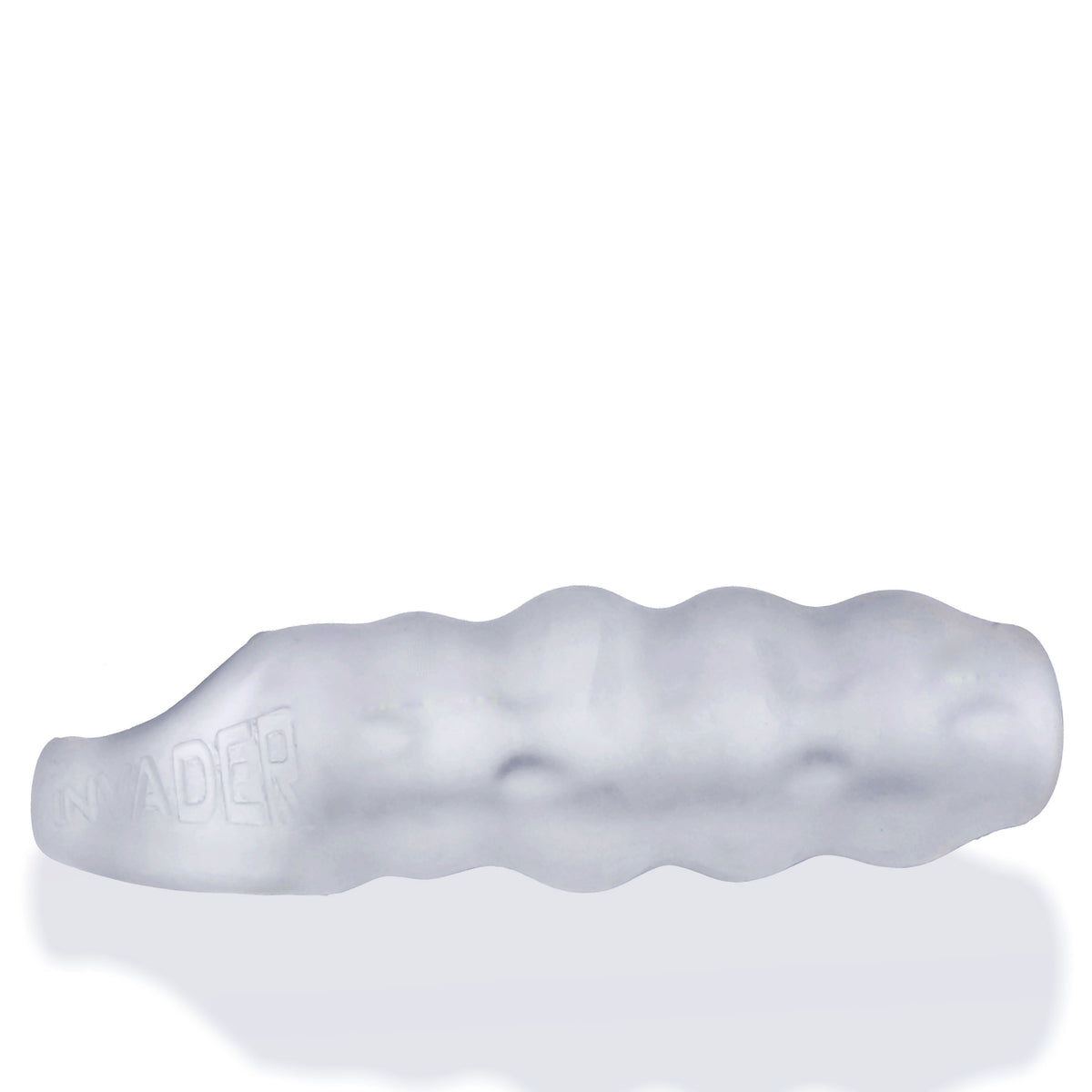Invader Cocksheath Cool Ice 6.5 Inch Textured Silicone Sleeve for Girth Enhancement > Sex Toys For Men > Penis Sleeves