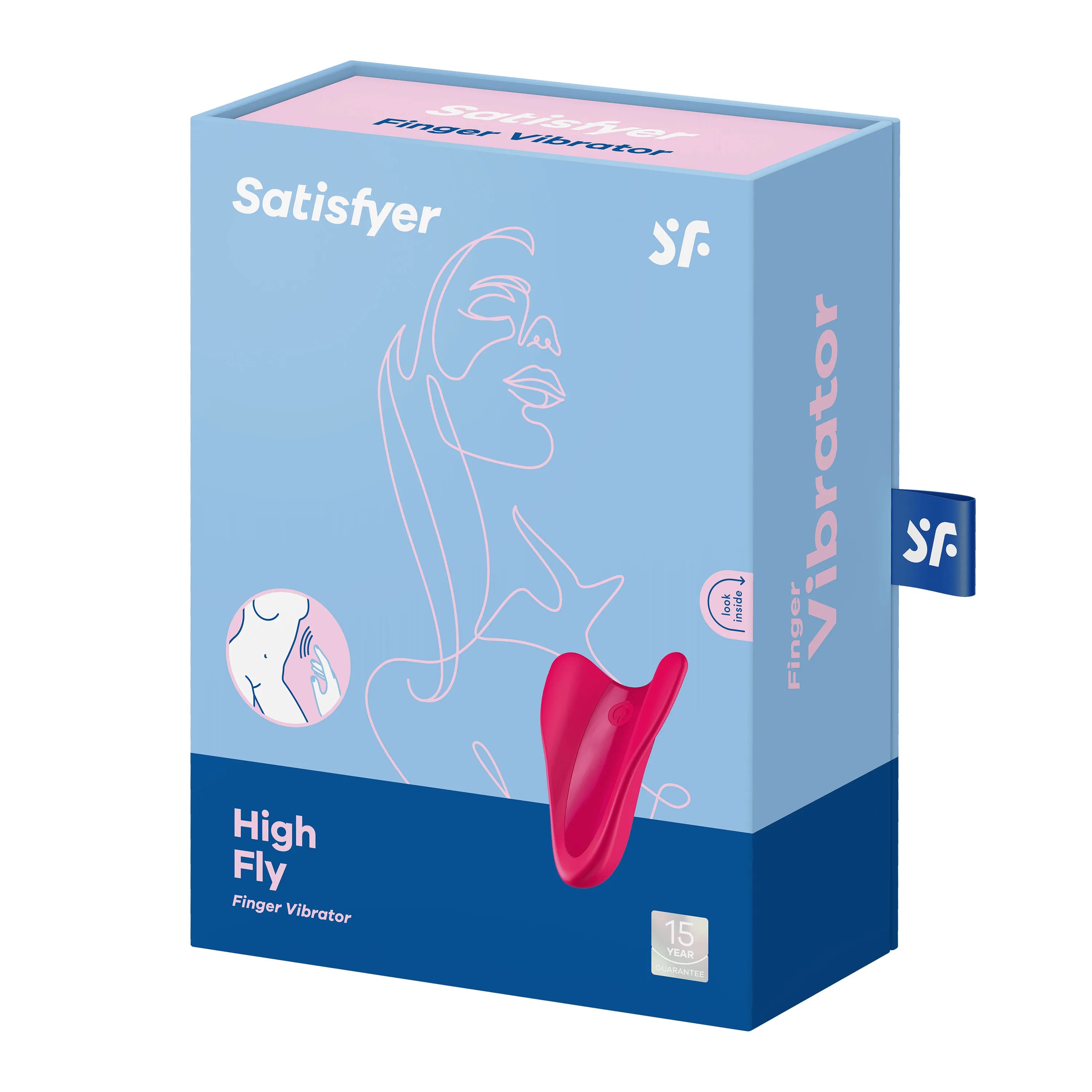 Satisfyer High Fly USB Rechargeable Finger Stimulator > Vibrators > Finger Vibrators