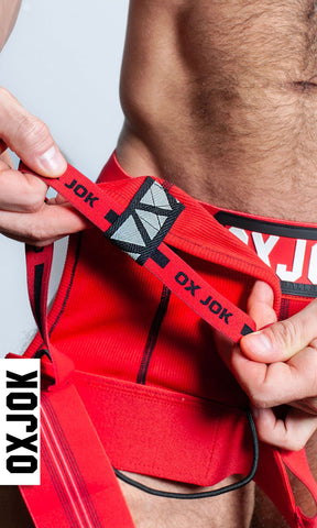 Oxballs Slingjock Upthrust Slider-Strap Jock (Black Iron) – Comfortable Men's Jockstrap > Clothes > Jockstraps