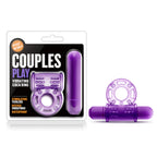 Play With Me Couples Play Vibrating Cock Ring in Purple Purple > Sex Toys > Couples Toys