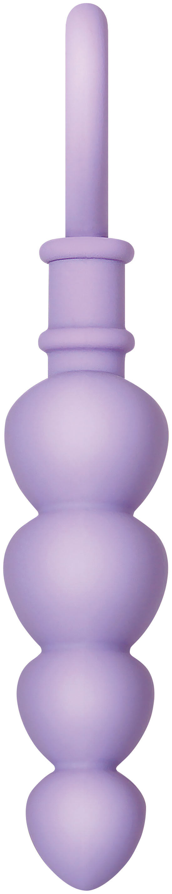 Sweet Treat Heart-Shaped Silicone Beads –  6.15" Flexible Graduated Butt Plug Secondary image