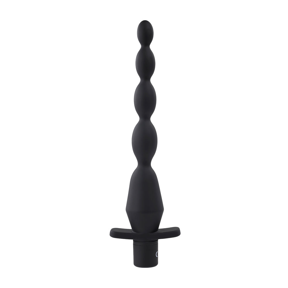 Selopa Vibrating Butt Beads 22cm Waterproof Anal Toy Black > Anal Range > Anal Beads