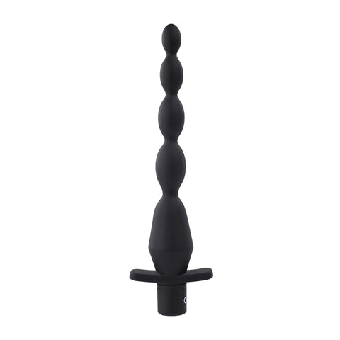 Selopa Vibrating Butt Beads 22cm Waterproof Anal Toy Black > Anal Range > Anal Beads