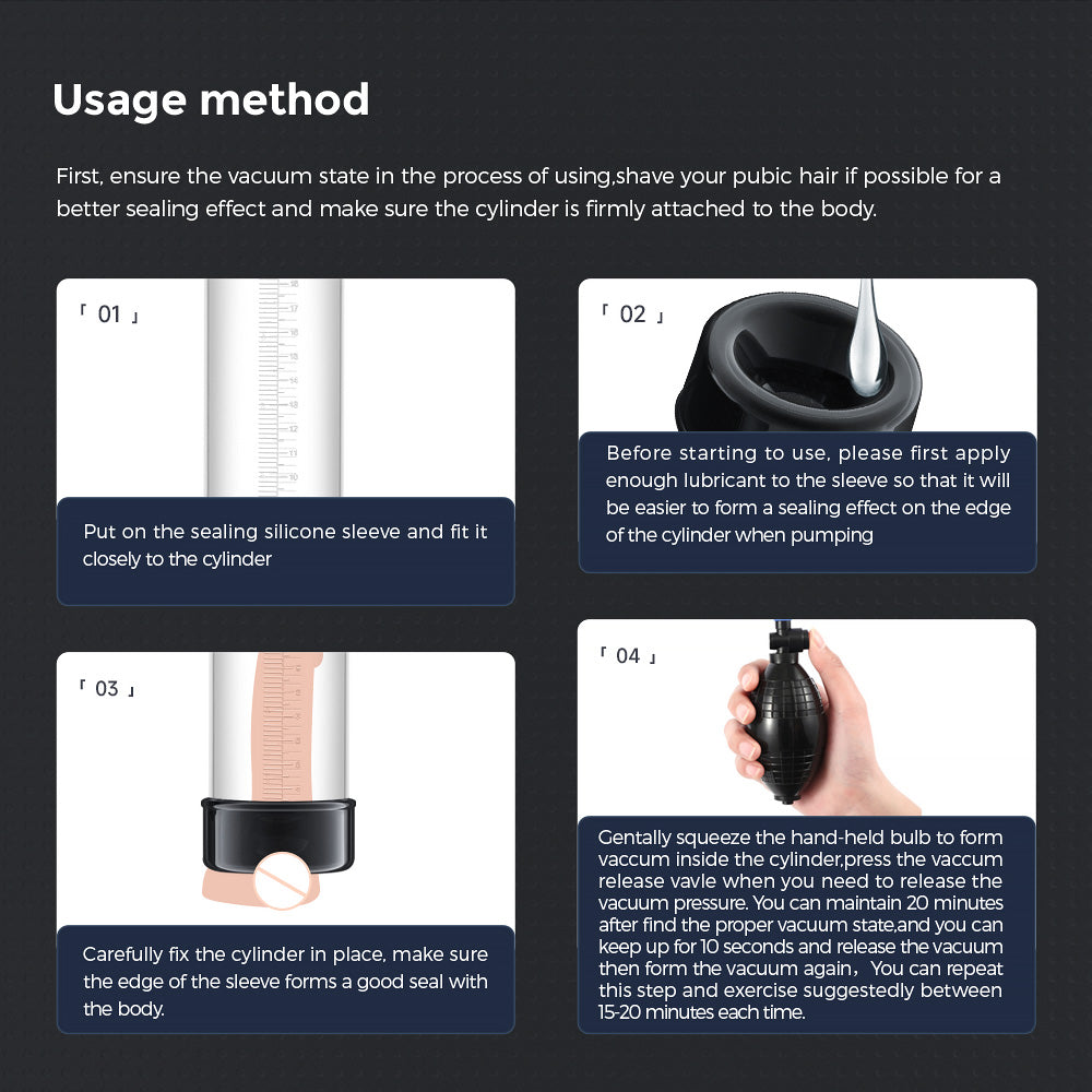 LuvPump AeroUp Beginners Penis Pump - 20cm Length 5.5cm Inner diameter > Pumps > Penis Pumps