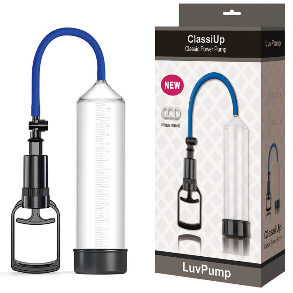 LuvPump ClassiUp Classic Power Pump Large – Penis Pump Secondary image
