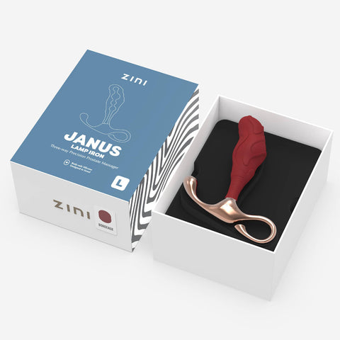 Zini Janus Lamp Iron Large Prostate Massager for Unmatched Pleasure Prostate Tools
