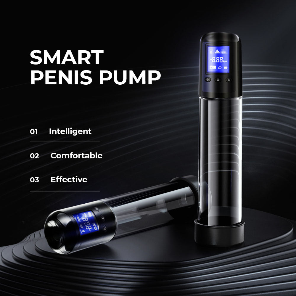 LuvPump Smart – USB Rechargeable Automatic Penis Pump with LCD Display > Pumps > Penis Pumps Electric