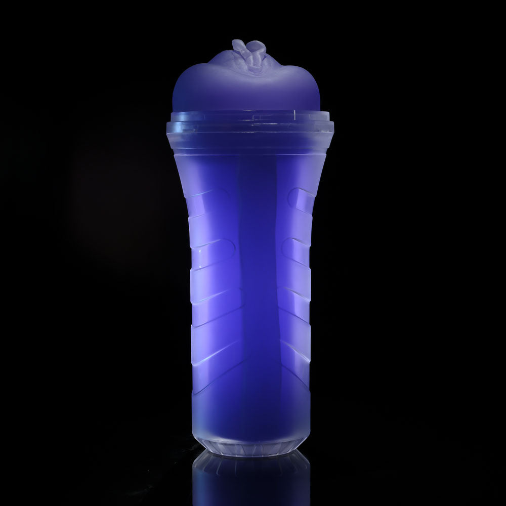 Zero Tolerance Glow in the Dark Purple Vagina Stroker > Sex Toys For Men > Masturbators > Manual