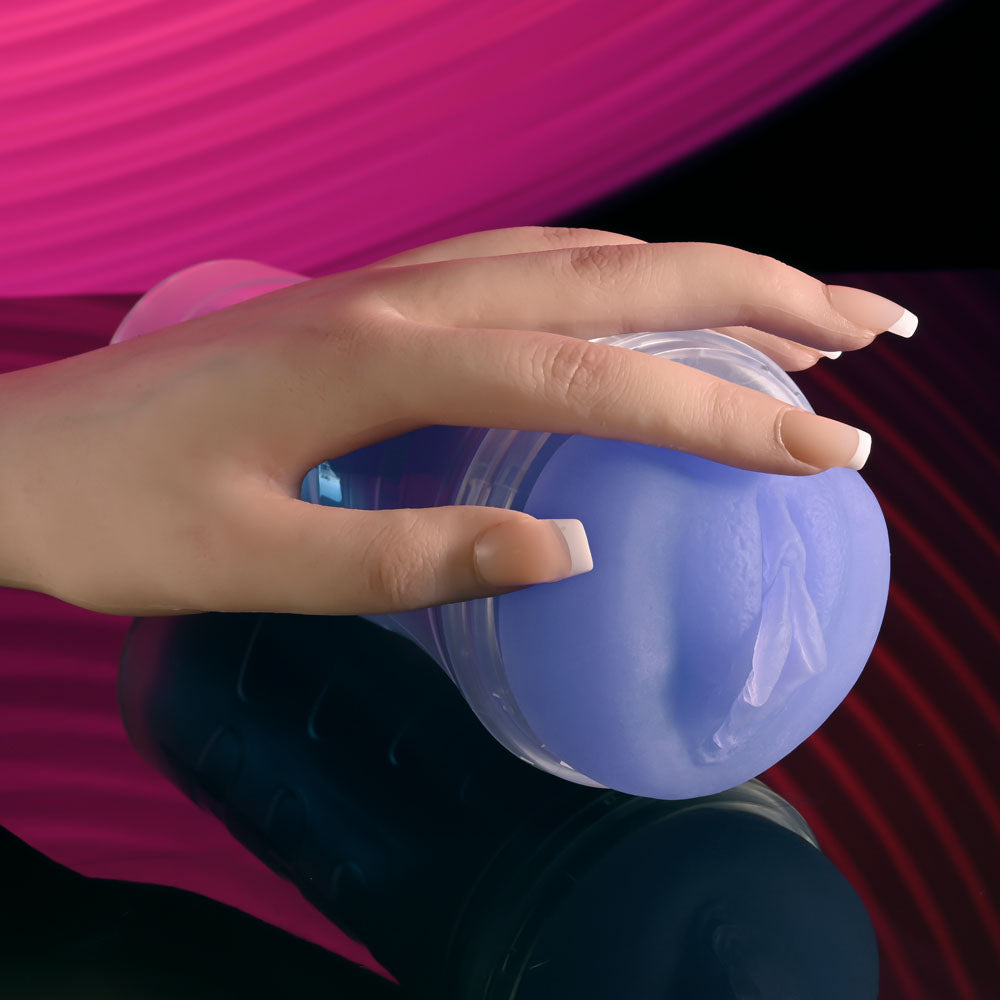 Zero Tolerance Glow in the Dark Purple Vagina Stroker > Sex Toys For Men > Masturbators > Manual