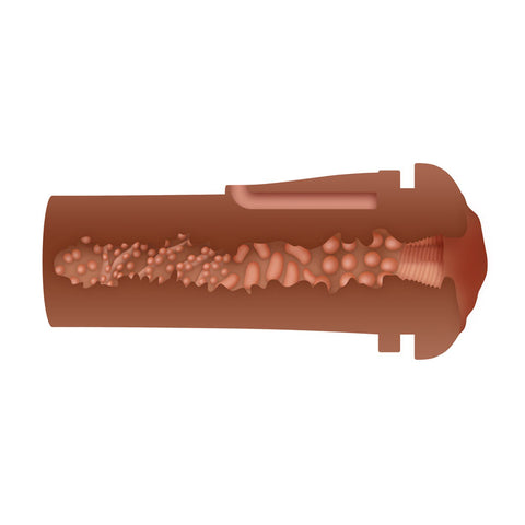 Zero Tolerance Pop On The Go Dark Vagina Masturbator Strokers - Manual