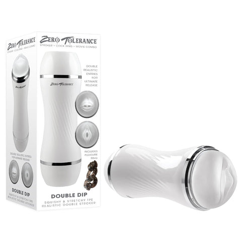 Zero Tolerance DOUBLE DIP - Double Ended Stroker 1616 Strokers - Manual