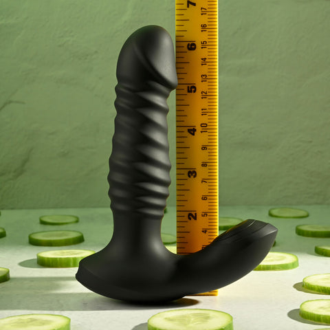 Zero Tolerance Striker 16.4 Centimeter USB Rechargeable Thrusting Anal Vibrator with Wireless Remote Control Prostate Tools