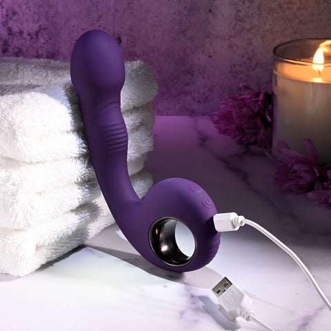 Zero Tolerance Rip Curl Pleasure Wand with Textured Handle Vibrators