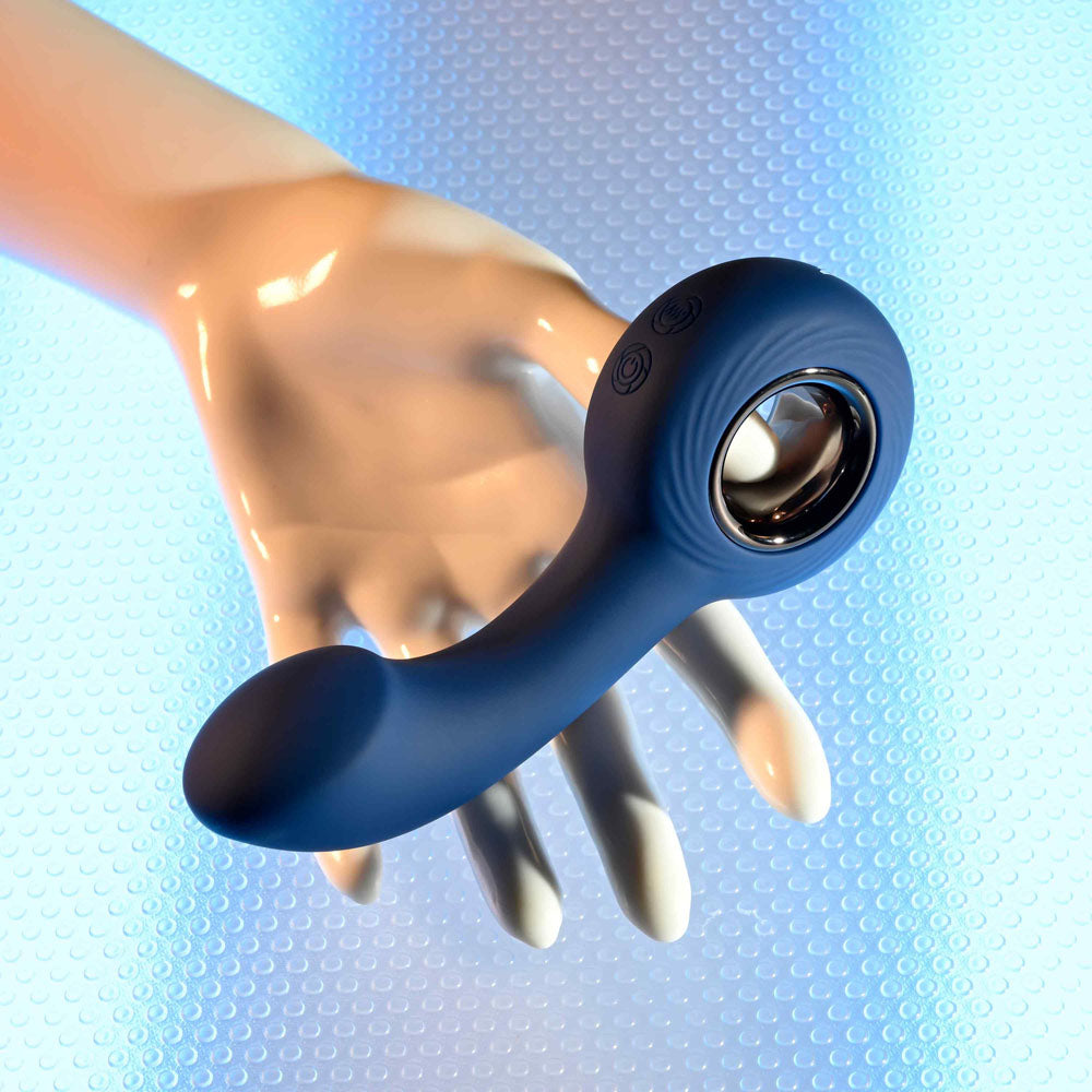 Zero Tolerance The Reach Vibrating Plug with Grip-Friendly Handle > Anal Range > Prostate Plugs