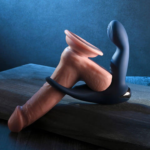 Zero Tolerance By All Means 13.4 Centimeter USB Rechargeable Prostate Massager With Cock Ring Prostate Tools