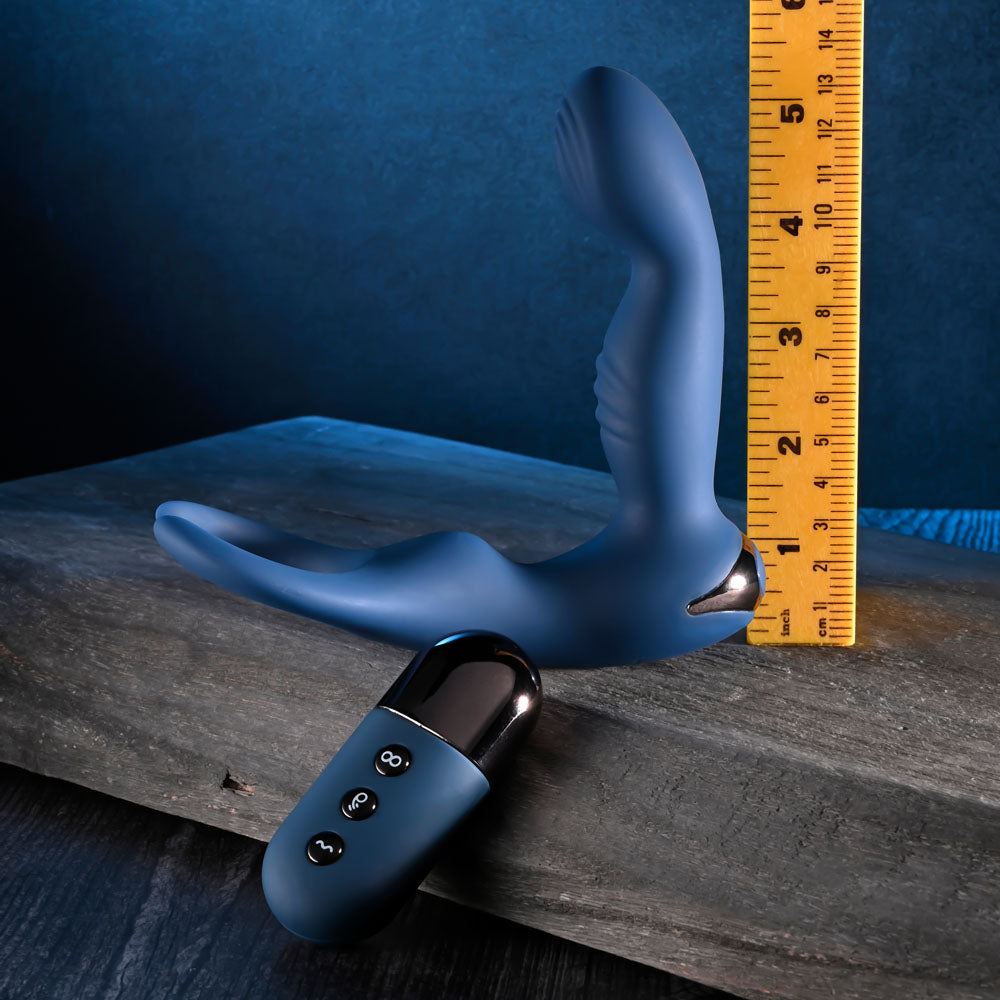 Zero Tolerance By All Means 13.4 Centimeter USB Rechargeable Prostate Massager With Cock Ring Prostate Tools
