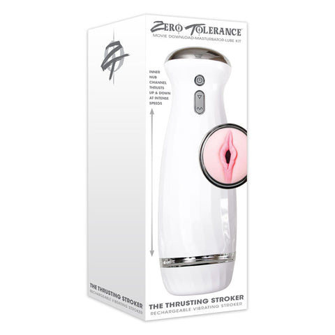 Zero Tolerance Thrusting Stroker 28cm USB Rechargeable Masturbator Strokers - Auto