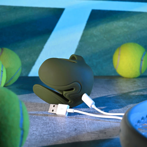 Zero Tolerance NUTTY BUDDY Olive USB Vibrating Cock & Balls Ring Cock Rings Vibrating