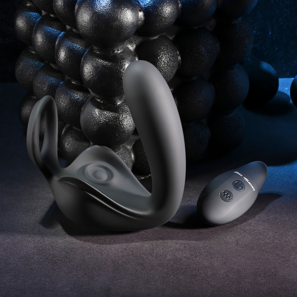 Zero Tolerance Ballin Out – USB Rechargeable Prostate Massager with Cock Ring and Wireless Remote > Anal Range > Prostate Plugs