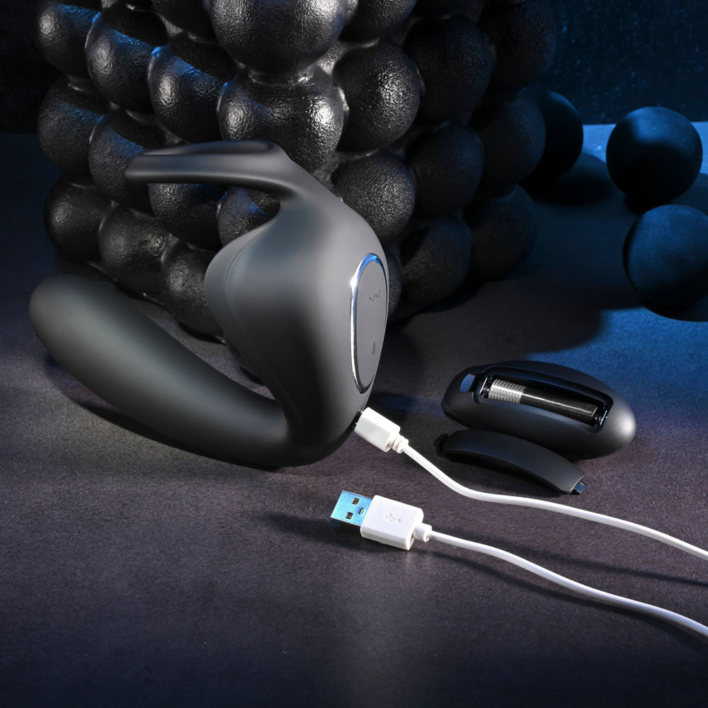 Zero Tolerance Ballin Out – USB Rechargeable Prostate Massager with Cock Ring and Wireless Remote > Anal Range > Prostate Plugs