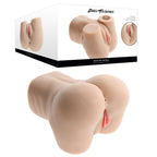 Zero Tolerance ROCK MY WORLD - USB Rechargeable Doggy Style Thrusting Mini Torso Masturbator Flesh > Sex Toys For Men > Assbators