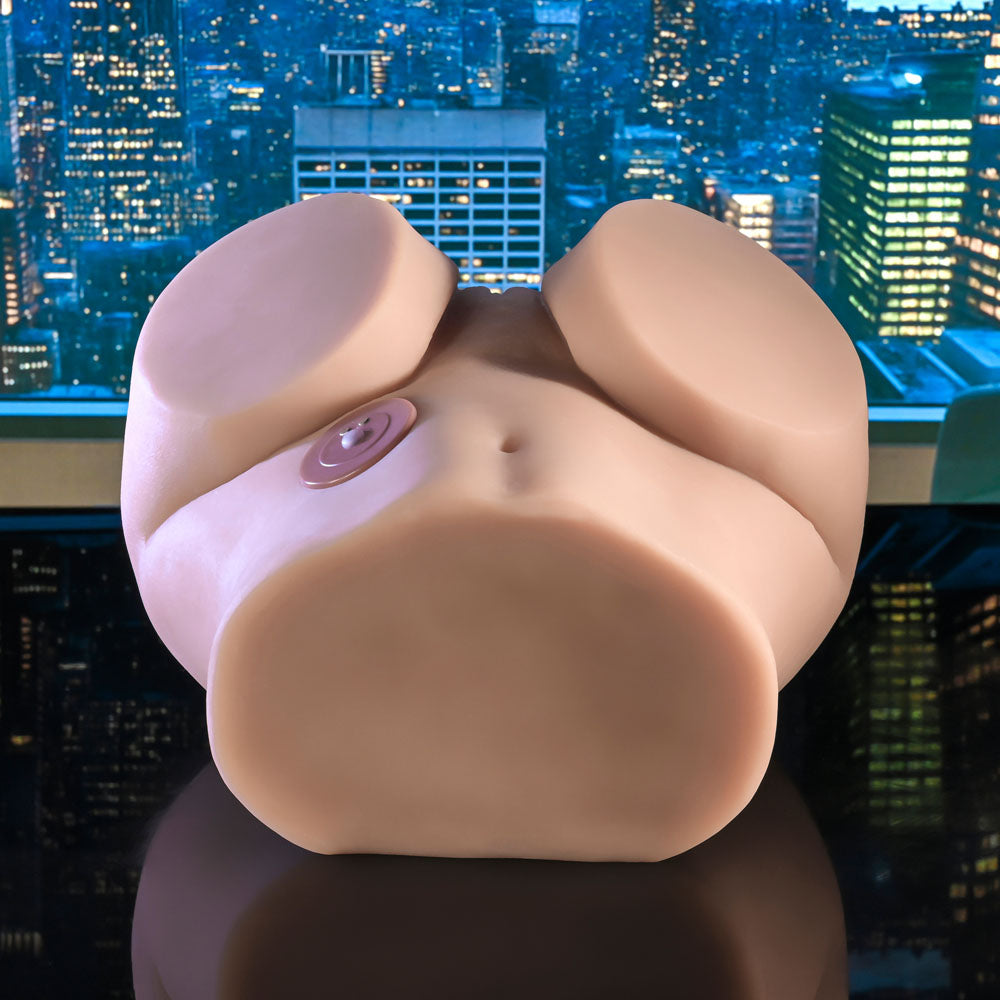 Zero Tolerance LETS GET READY TO RUMBLE - USB Rechargeable Vibrating Doggy Style Torso Masturbator > Sex Toys For Men > Masturbators > Vibrating