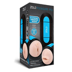 Zolo Pleasure Pill – Double-Ended Splashproof USB Rechargeable Stroker Male Vibrator > Sex Toys For Men > Masturbators > Vibrating