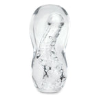 Zolo Gripz Wavy Clear – Squeezable Stroker > Sex Toys For Men > Masturbators > Manual