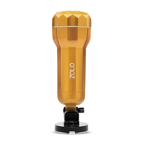 Zolo Vibrating Personal Trainer Hands-Free Stroker with 10 Functions Strokers - Auto
