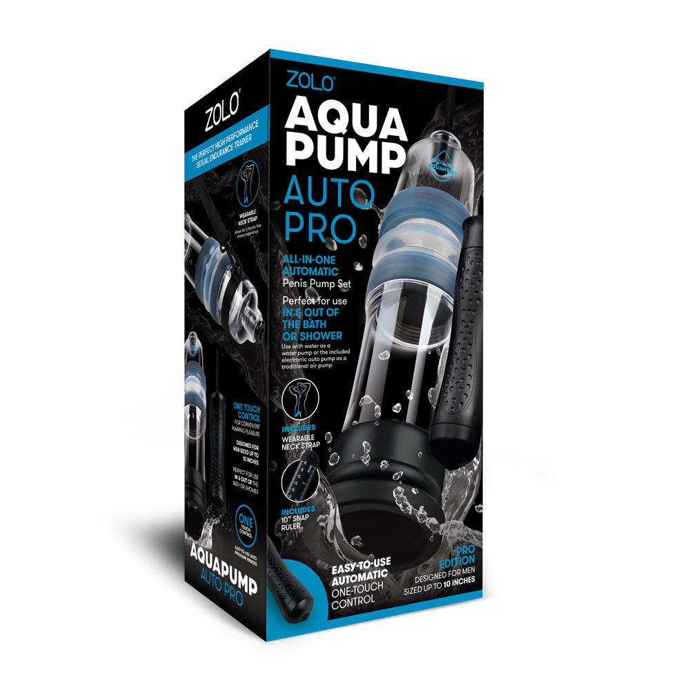 Zolo Aquapump Auto Pro Auto Water Penis Pump 9 Inch Insertable > Pumps > Penis Pumps Performance