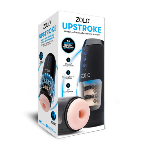 Zolo Upstroke - USB Rechargeable Auto Thrusting Masturbator Strokers - Auto