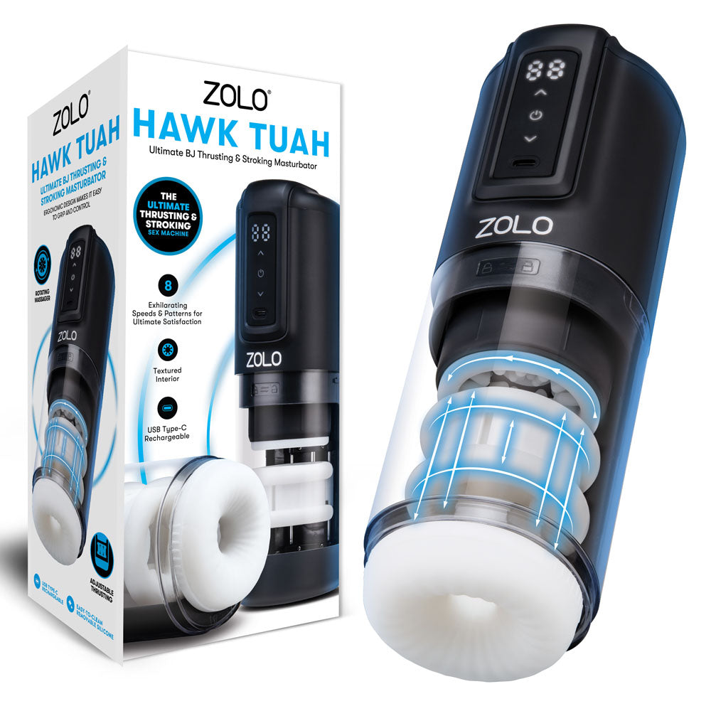 Zolo Hawk Tuah Ultimate – Luxury Vibrator > Sex Toys For Men > Masturbators > Vibrating