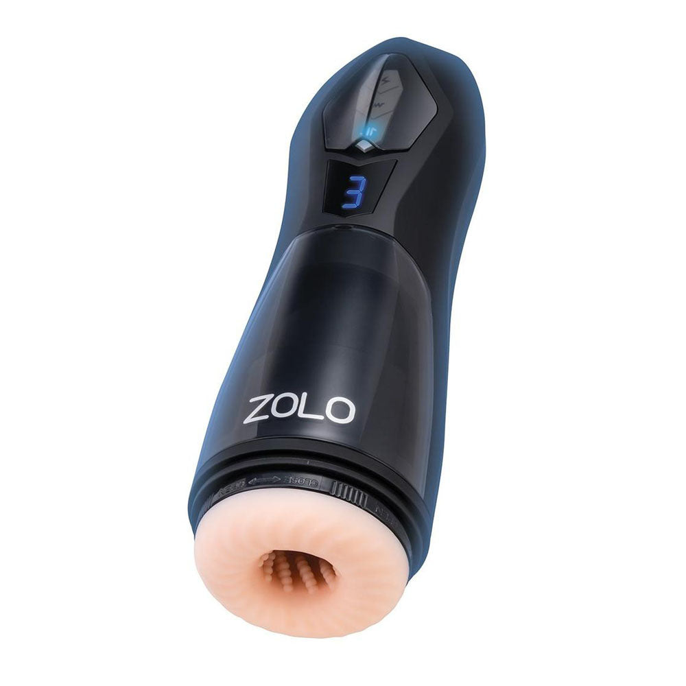 Zolo Lift Off – USB Rechargeable Vibrating and Thrusting Auto Stroker > Sex Toys For Men > Masturbators Premium