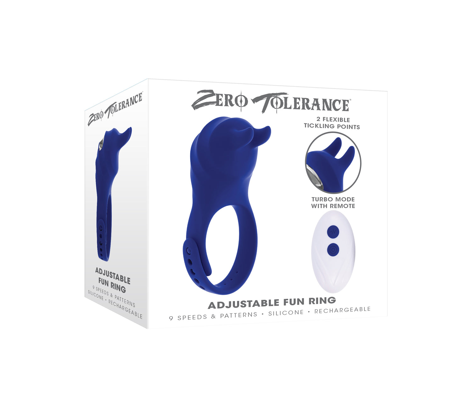 Zero Tolerance Adjustable Fun Ring – Vibrating Adjustable Ring > Cock Ring > Vibrating