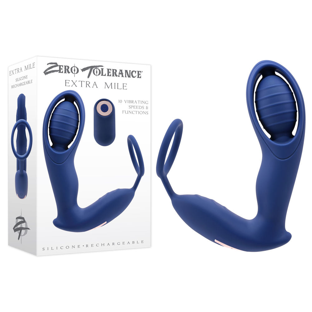 Zero Tolerance EXTRA MILE Prostate Massager 14.5cm > Anal Range > Prostate Plugs Main image