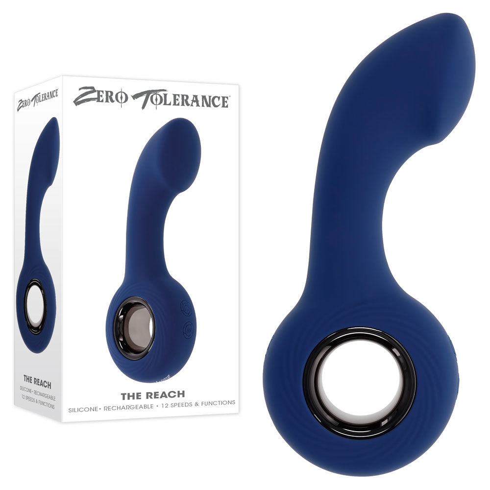 Zero Tolerance The Reach Vibrating Plug with Grip-Friendly Handle > Anal Range > Prostate Plugs