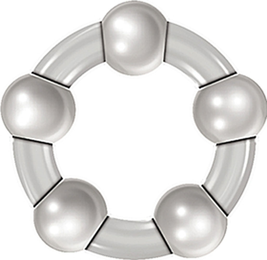 Zero Tolerance Three Amigos Clear Cock Rings Set of Three > Cock Ring > Sets