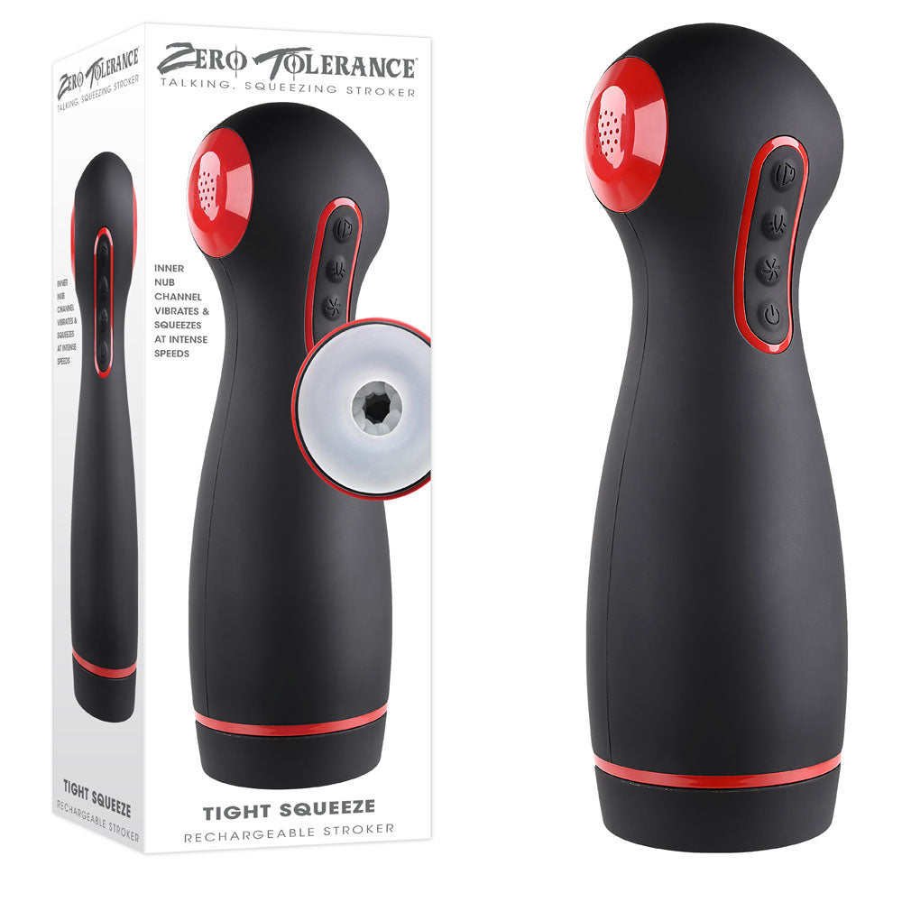 Zero Tolerance Tight Squeeze Multi-Function Stroker > Sex Toys For Men > Masturbators > Vibrating Main image