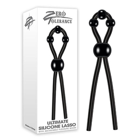 Zero Tolerance Ultimate Silicone Lasso 5.13 Inch Adjustable Cock Ring COCK RINGS